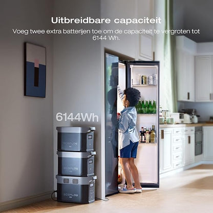 ECOFLOW DELTA 2 Max uitbreidbaar Draagbaar laadstation van