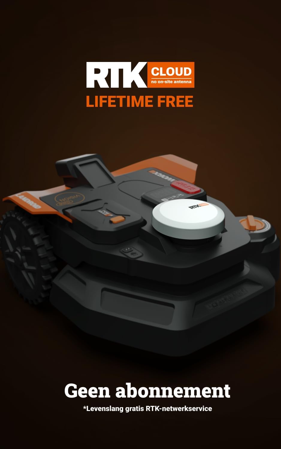 Worx Landroid Vision Cloud WR312E 2WD robotgrasmaaier