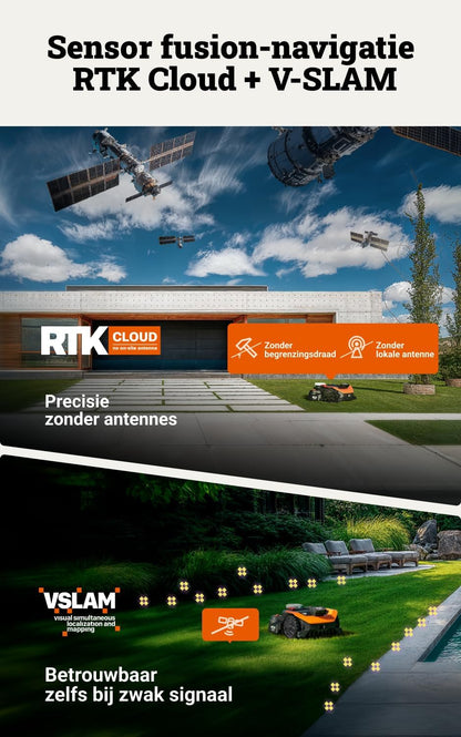 Worx Landroid Vision Cloud WR312E 2WD robotgrasmaaier