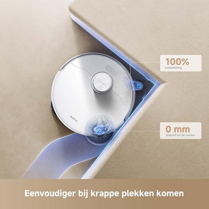 Mova P50Pro Ultra Robotstofzuiger met Flexibele Dweil