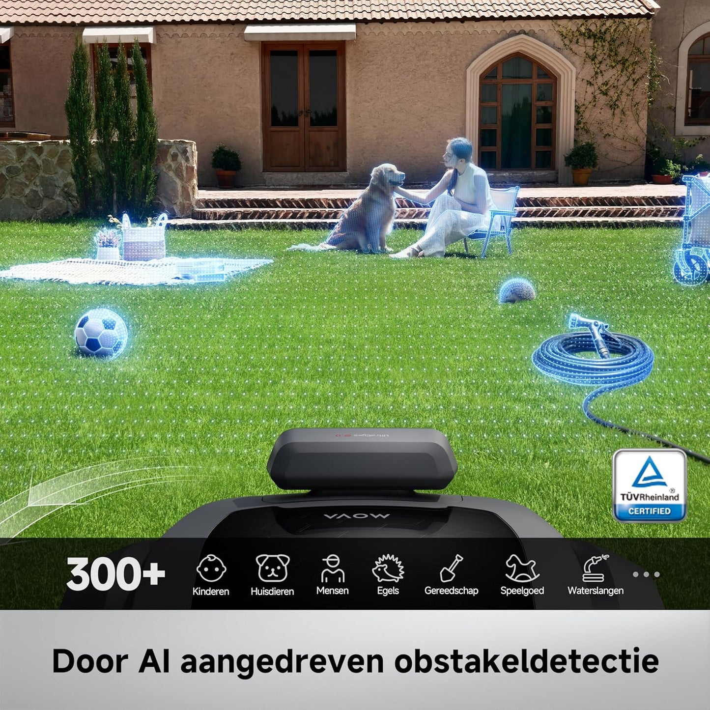 MOVA ViAX 500 Robotmaaier 600m² mapping