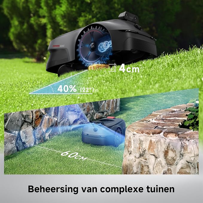 MOVA ViAX 500 Robotmaaier 600m² mapping