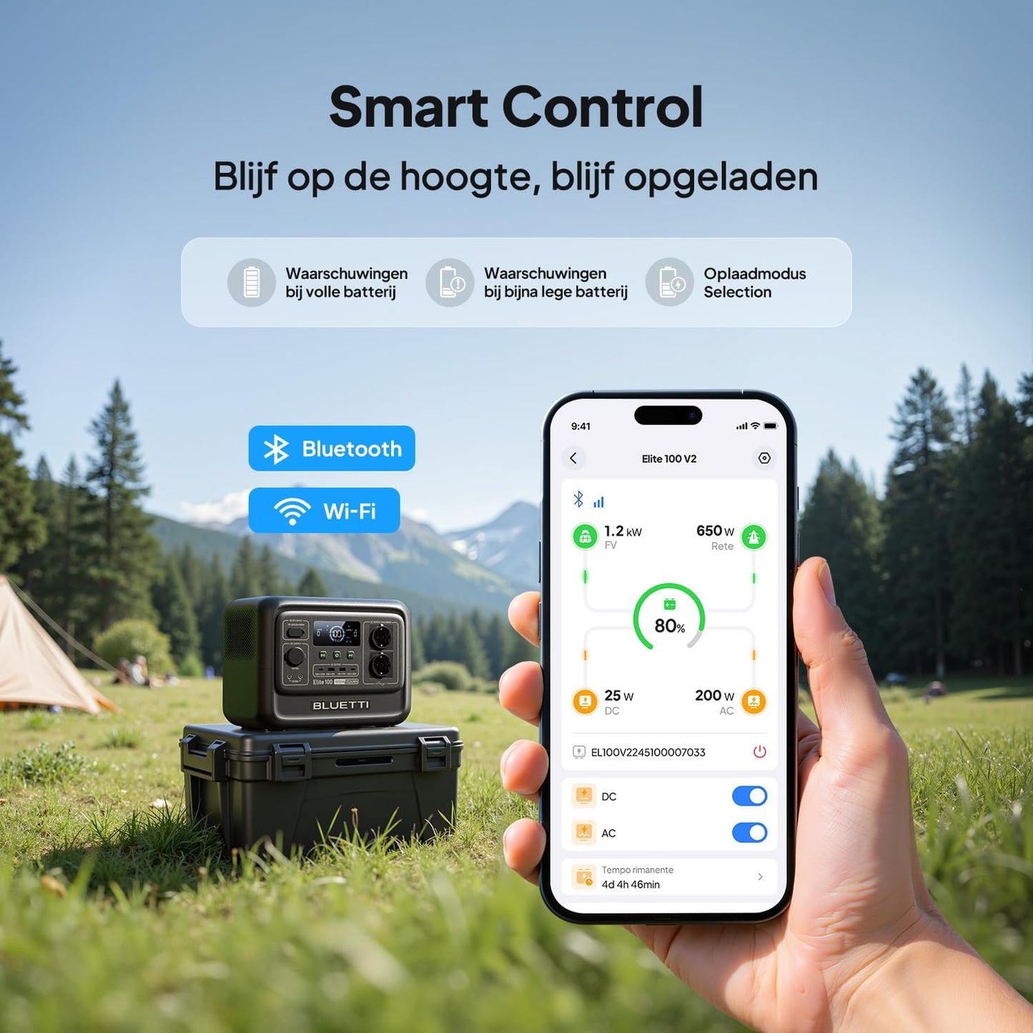 BLUETTI Elite 100 V2 Draagbaar Power Station