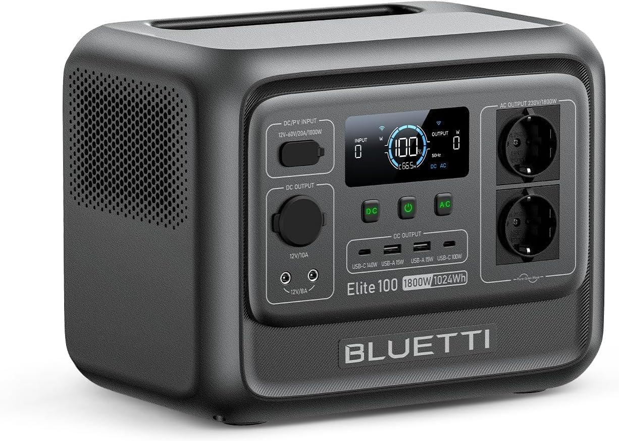 BLUETTI Elite 100 V2 Draagbaar Power Station