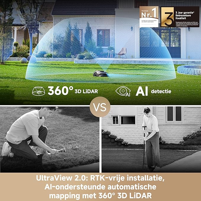 MOVA LiDAX Ultra 800 robotmaaier