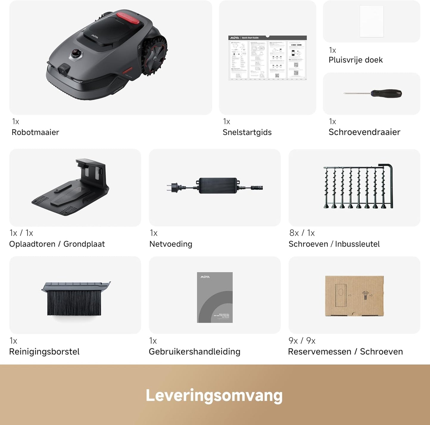 MOVA LiDAX Ultra 800 robotmaaier
